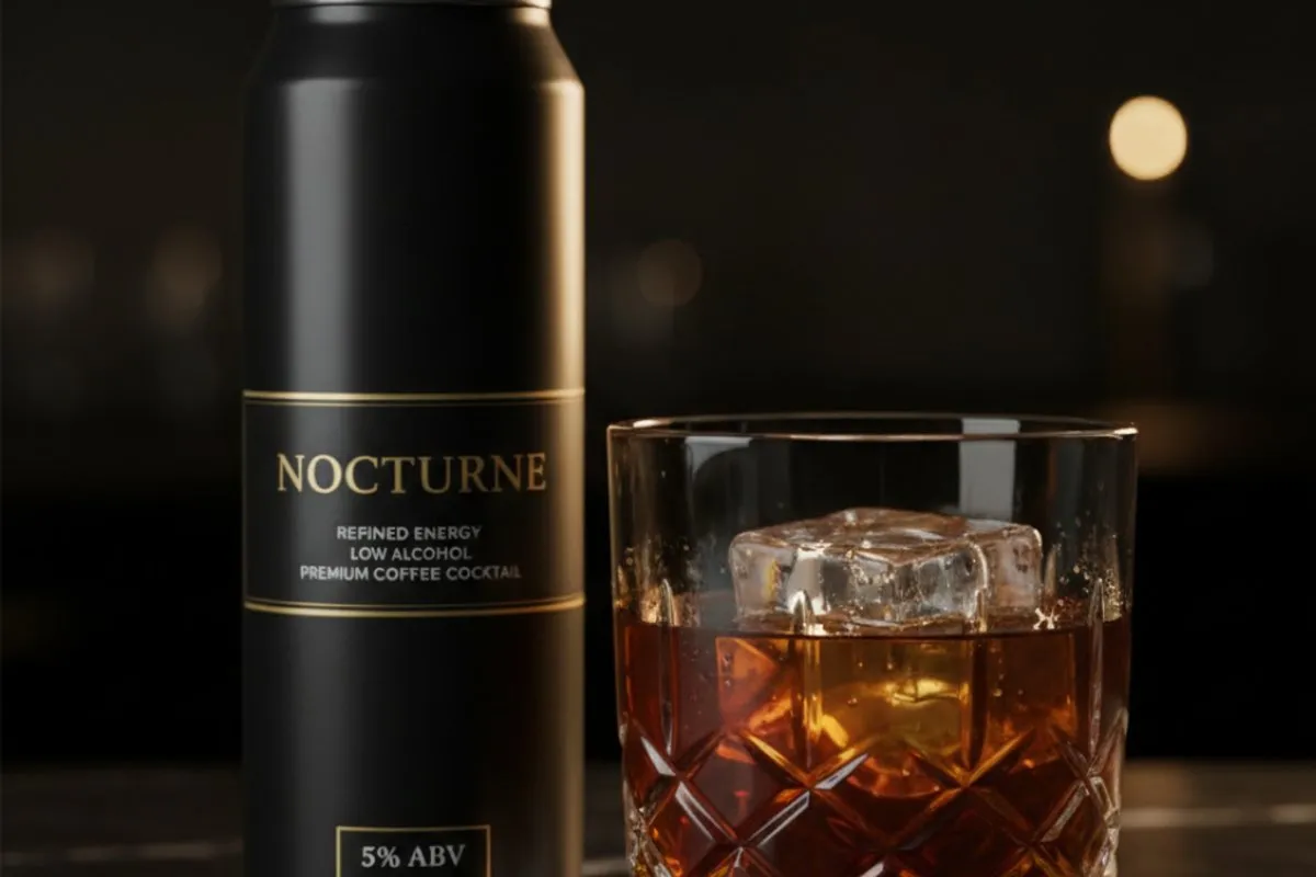NOCTURNE Carajillo servido en un bar de hospitalidad premium en Ciudad de Panamá